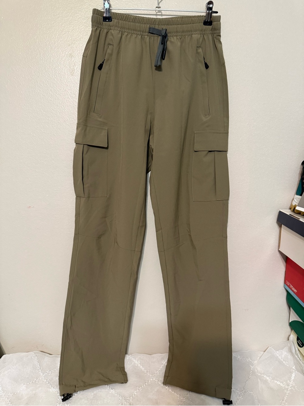 Men's Cargo Jogger Pants - Olive